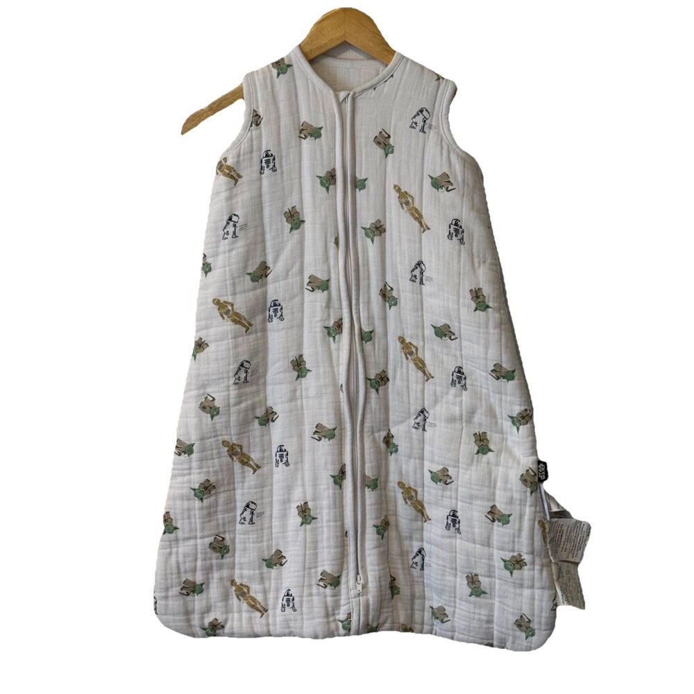 Pottery Barn Kids Star Wars Muslin Sleep Sack XL Baby Blanket Organic Cotton
